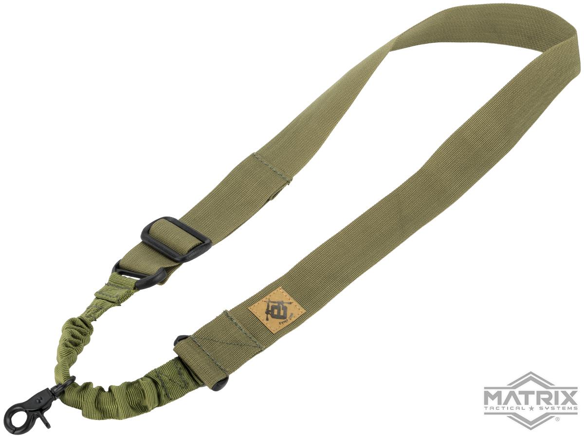 Tactical One Point Rifle Sling Bungee Single Point Sling Adjust QD