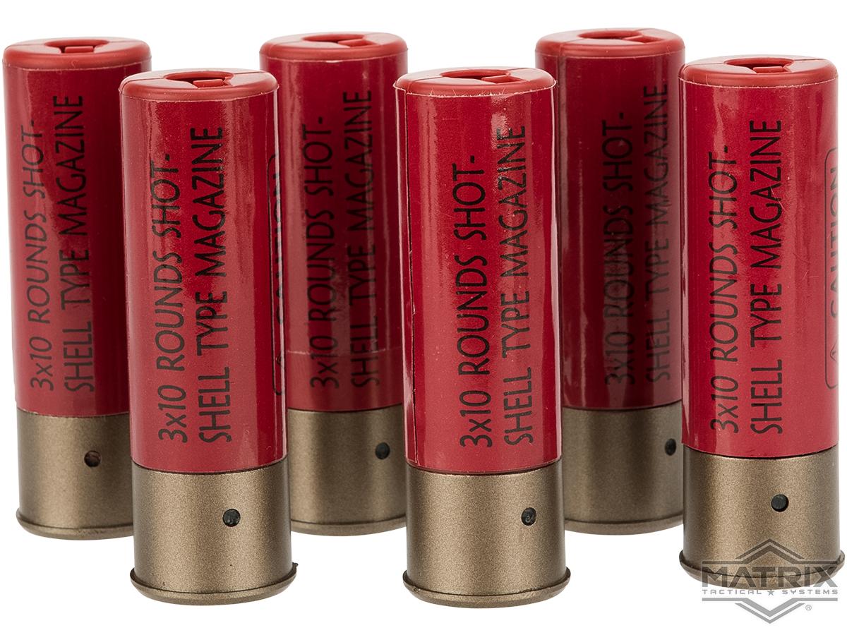 Matrix 30 Round Shotgun Shell Magazines for Spring Powered Airsoft