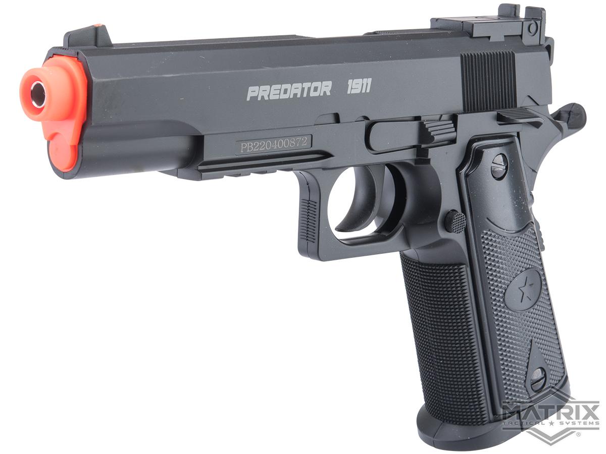 Matrix Predator 1911 NonBlowback CO2 Airsoft Pistol (Color Black