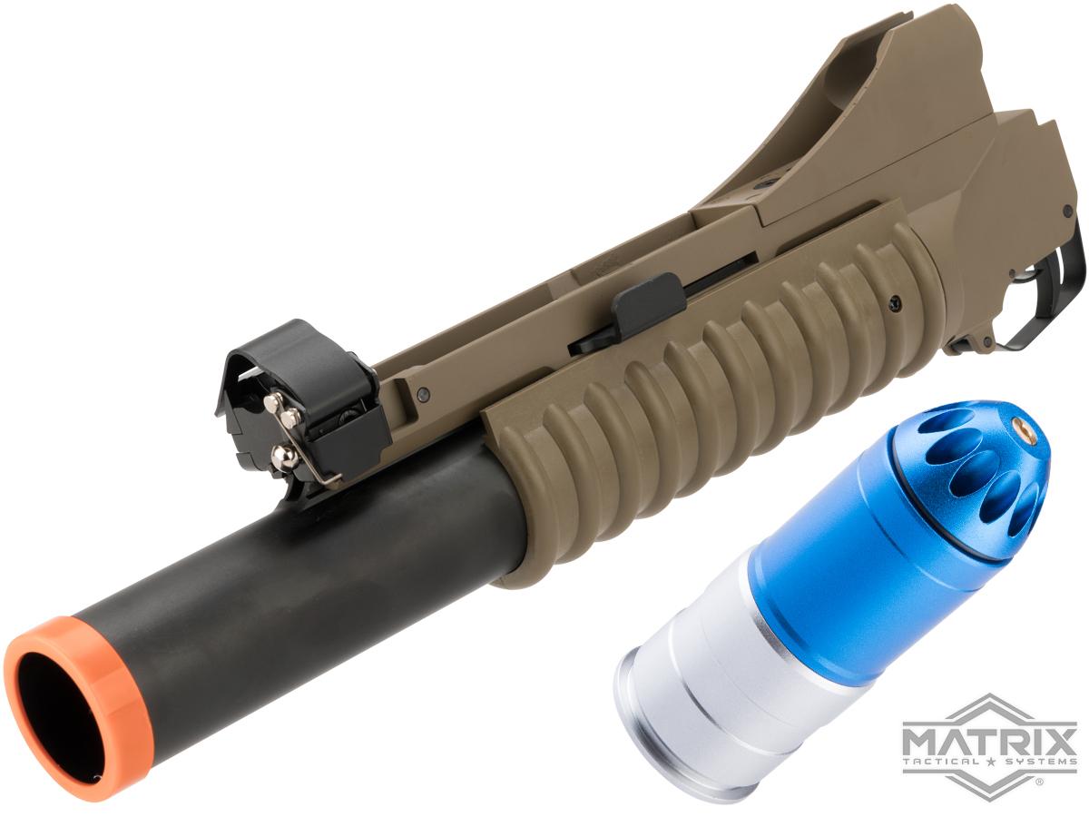 Matrix Full Metal 40mm M203 Airsoft Grenade Launcher for M4/M16 Series