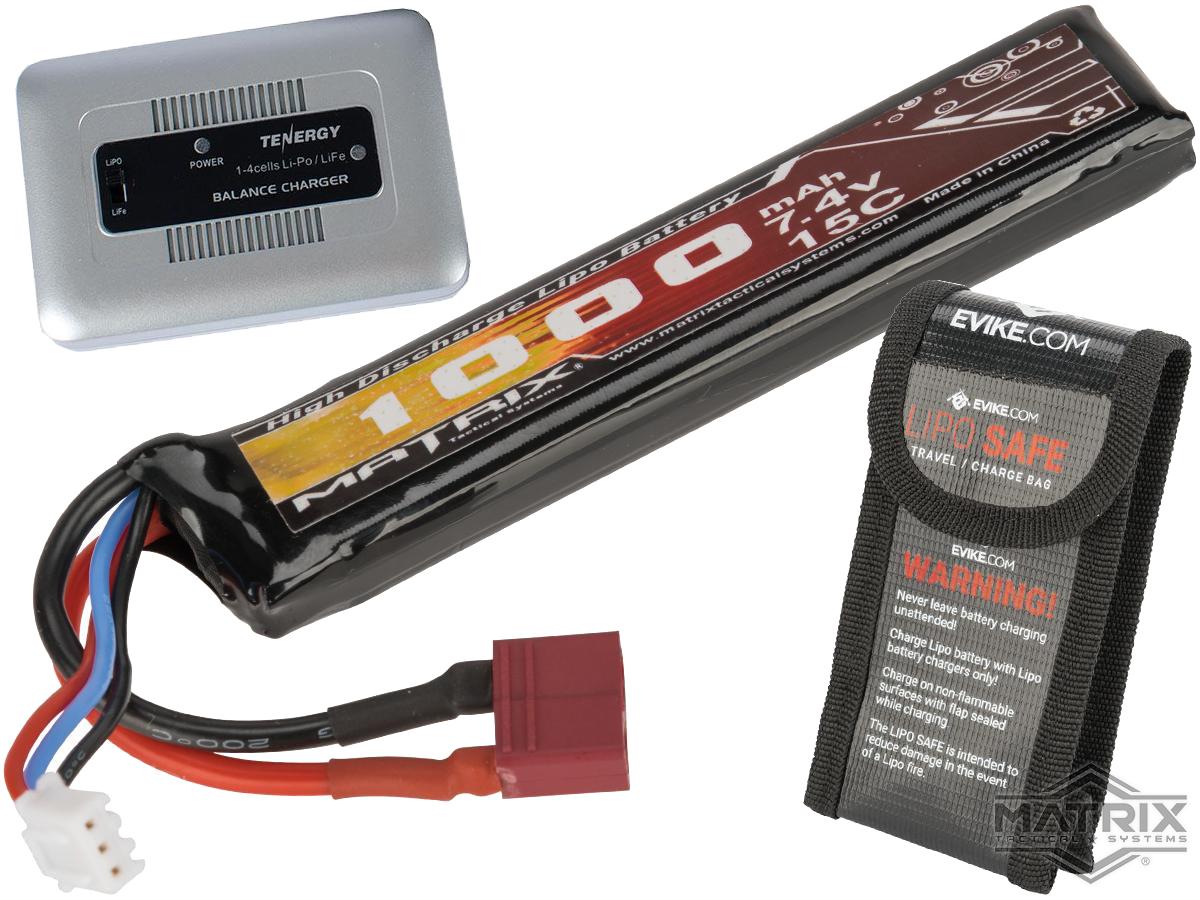 Matrix High Performance 7.4V Stick Type Airsoft LiPo Battery (Configuration 1000mAh / 20C