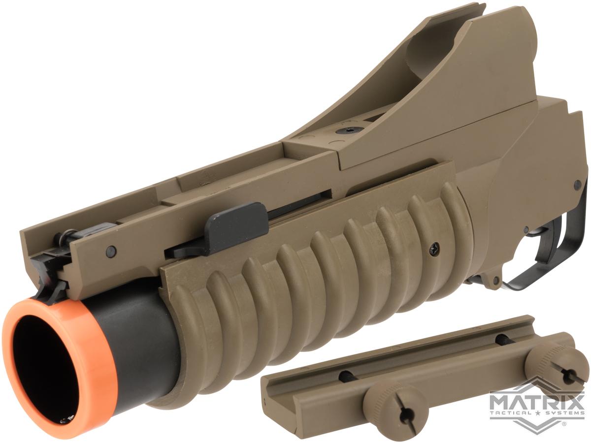 Matrix Full Metal 40mm M203 Airsoft Grenade Launcher for M4/M16 Series