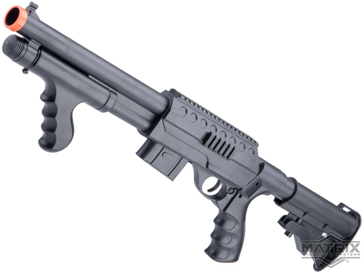 Matrix Heavy Version Tactical Railed Airsoft Spring Shotgun (Model