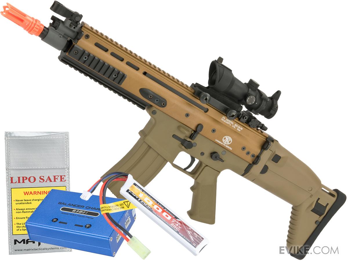 FN Herstal Licensed Full Metal SCARL Airsoft AEG Rifle by Cybergun