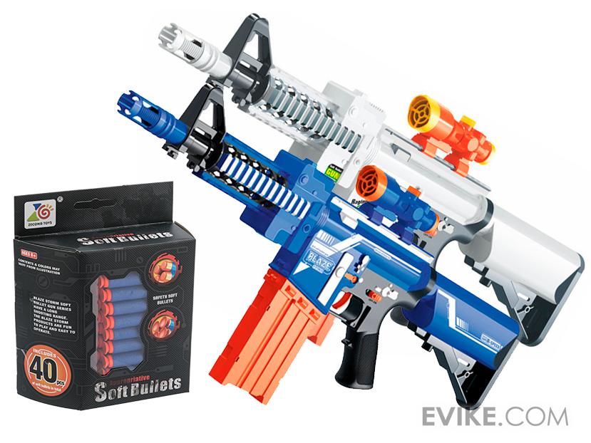 Blaze Storm Foam Blaster Semi Auto Soft Dart Rifle (Model Arsenal