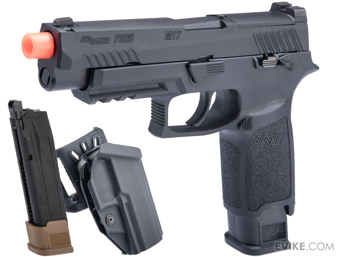 SIG Sauer ProForce P320 M17 MHS Airsoft GBB Pistol (Color Black / CO2