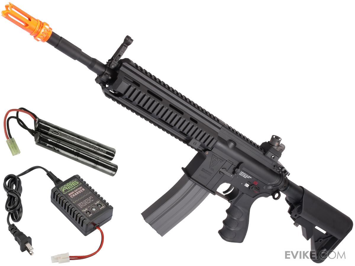 G&G Top Tech Full Metal Blowback TR418 Carbine Airsoft AEG Rifle