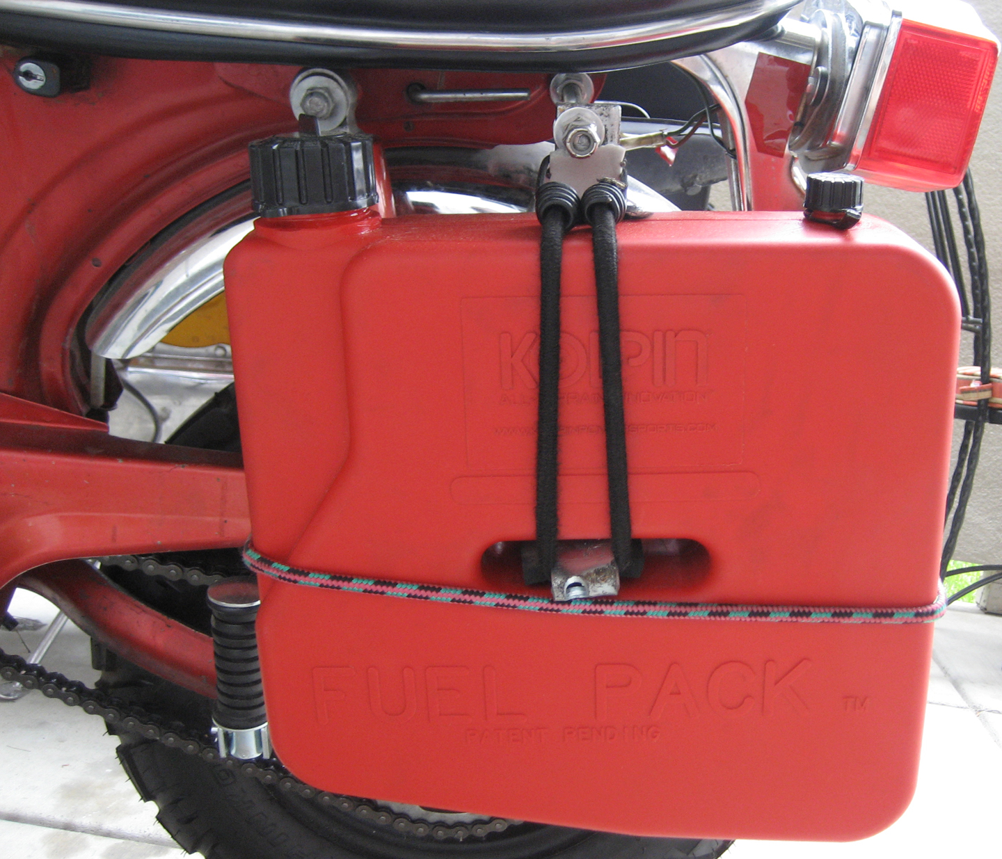 Honda ct90 auxiliary fuel tank