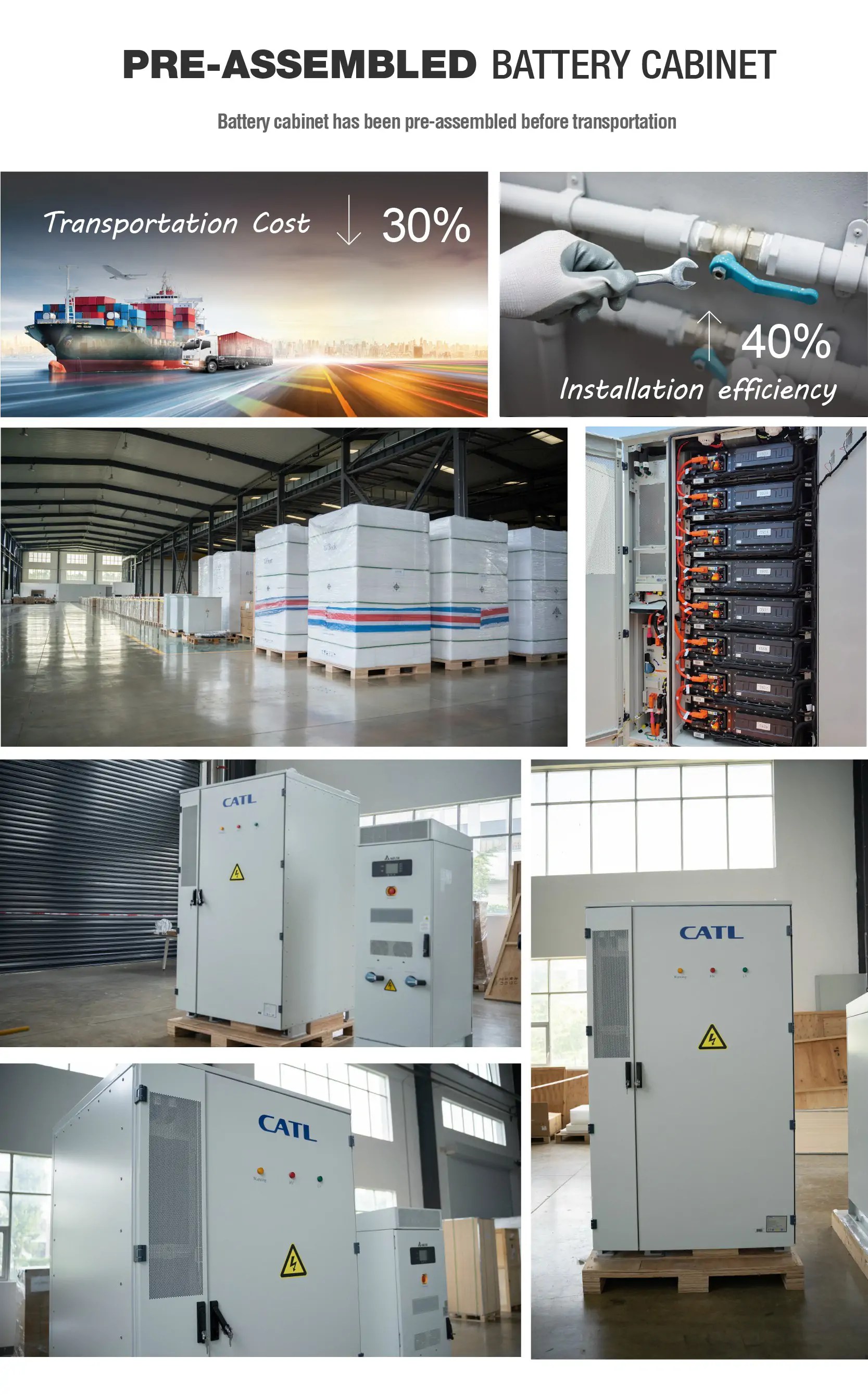 CATL EnerOne 372.7KWh Liquid Cooling battery energy storage lifepo4 battery ESS