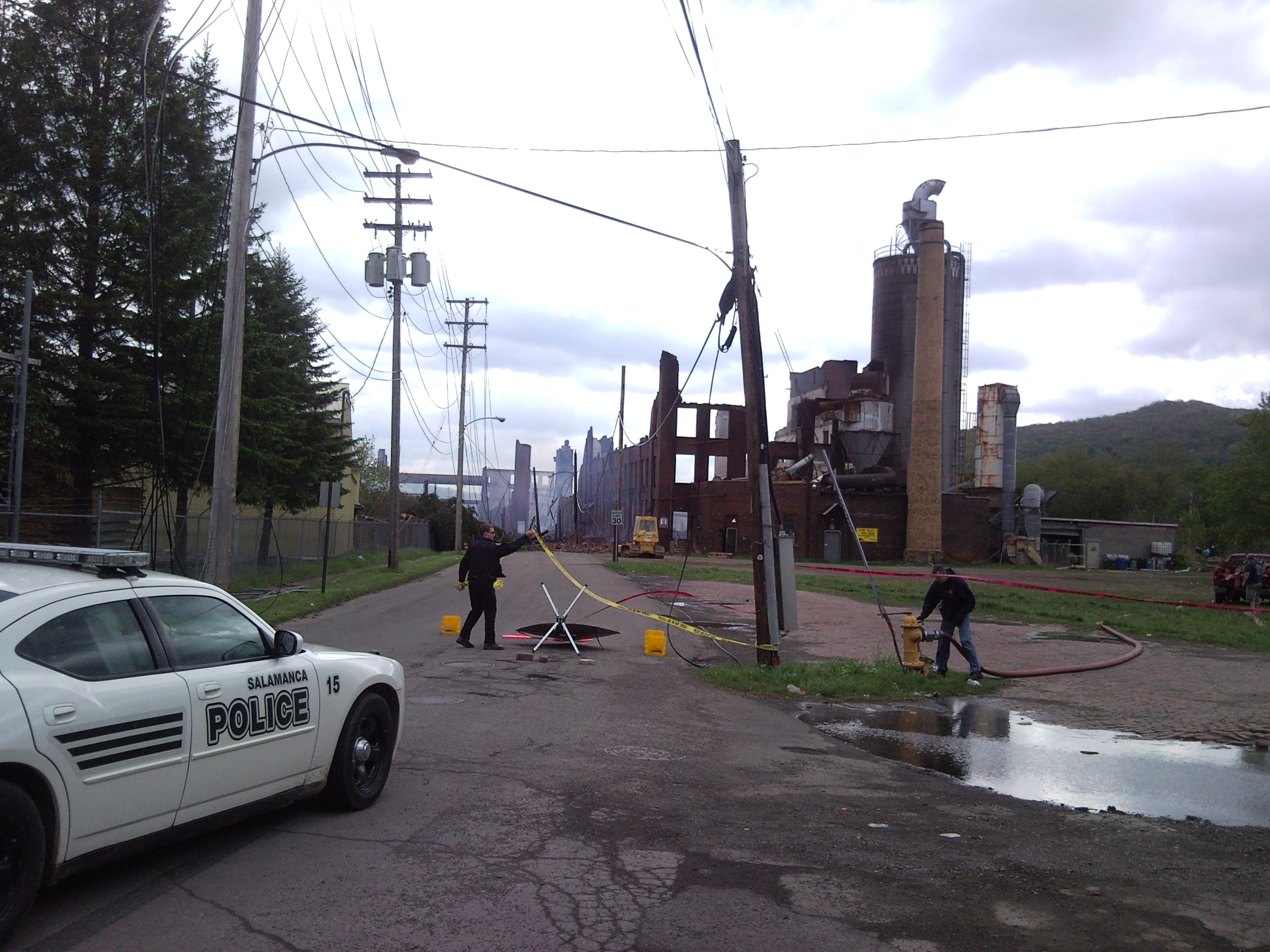 SNC00202 Salamanca NY fire Philadelphia / Fancher Furniture and