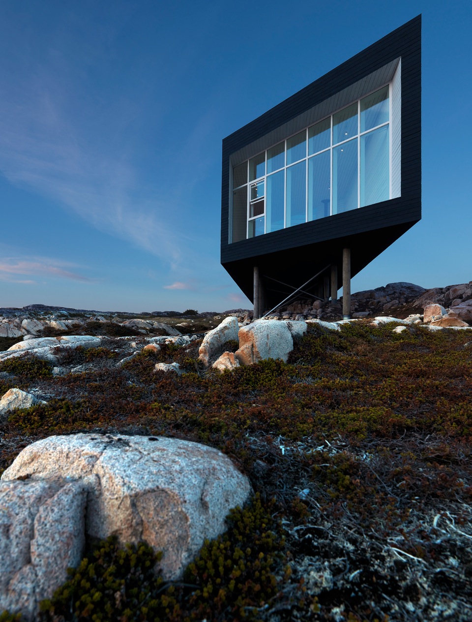 Fogo Island Artist Studios / Saunders Architecture eVolo