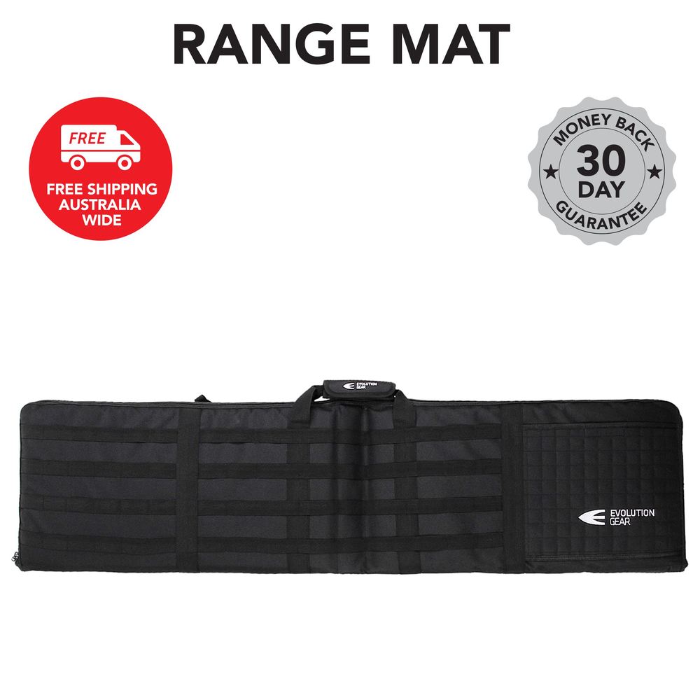 Shooting Range Mat & Rifle Bag 2 in 1 Shooters Mat Gun Range Bag