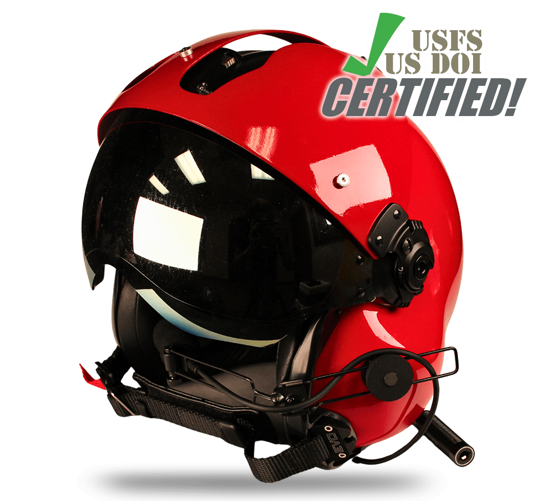 EVO 252 R - NVG READY - POWER RED - GLOSS - QUICK RELEASE VISOR