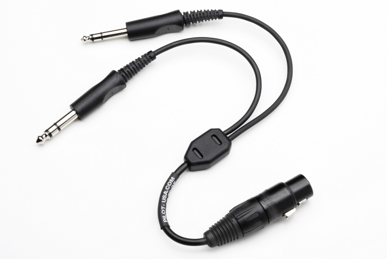 Aviation Headset Adapter Airbus to General Aviation GA