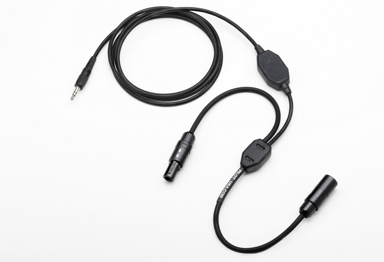 Music Adapter for Bose (6 Pin Lemo) Headset