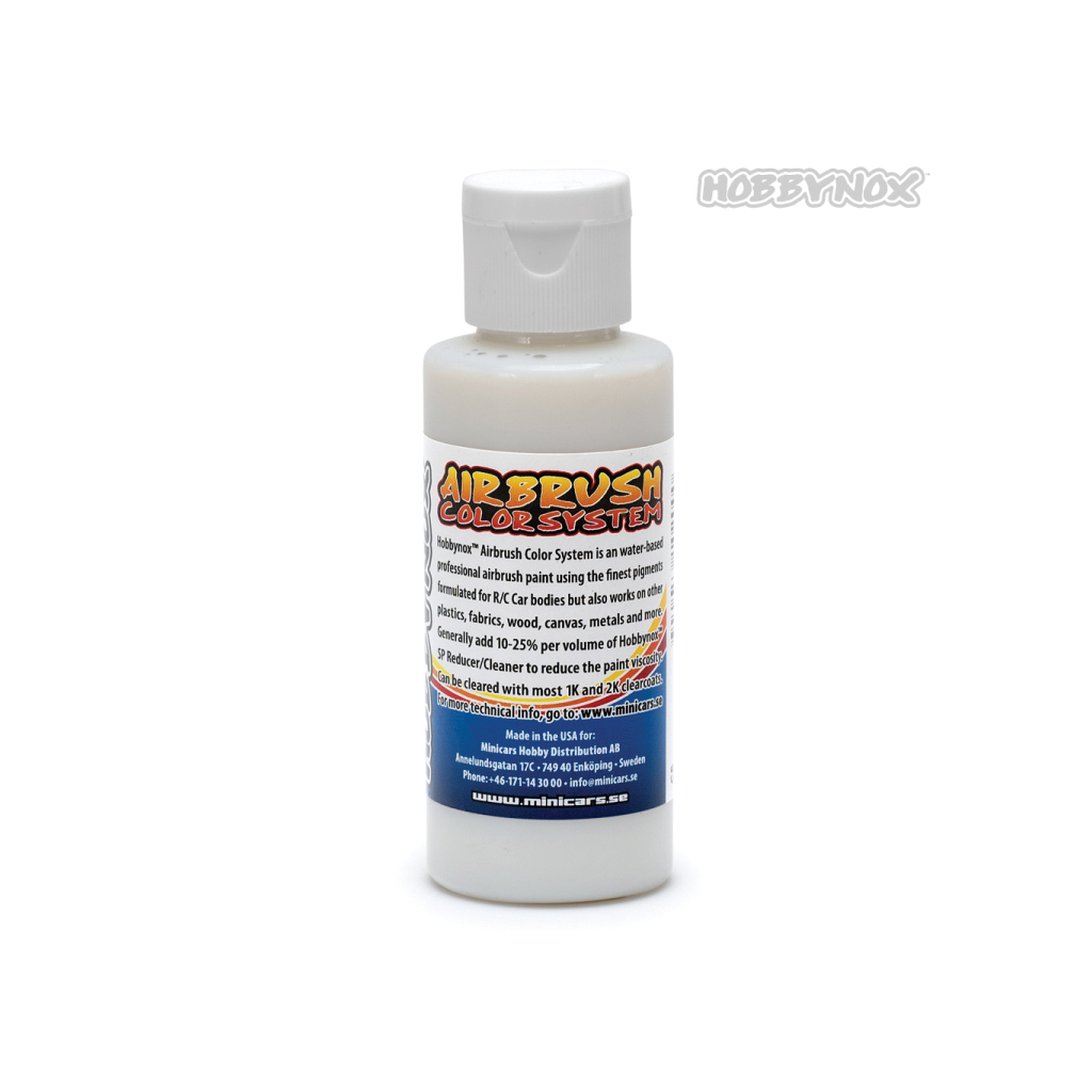 Hobbynox Airbrush Paint Clear Coat 60ml Evolution Models