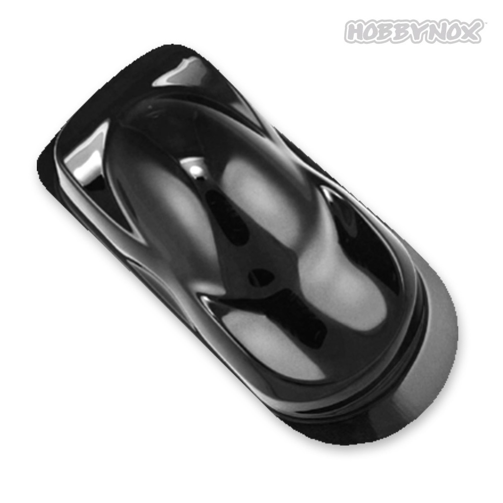 Hobbynox Airbrush Paint Solid Black 60ml Evolution Models