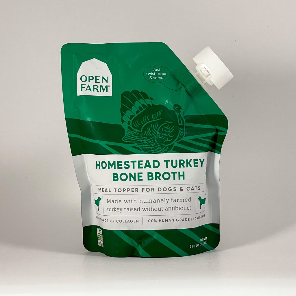 Homestead Turkey Bone Broth Evolution Raw Pet Food