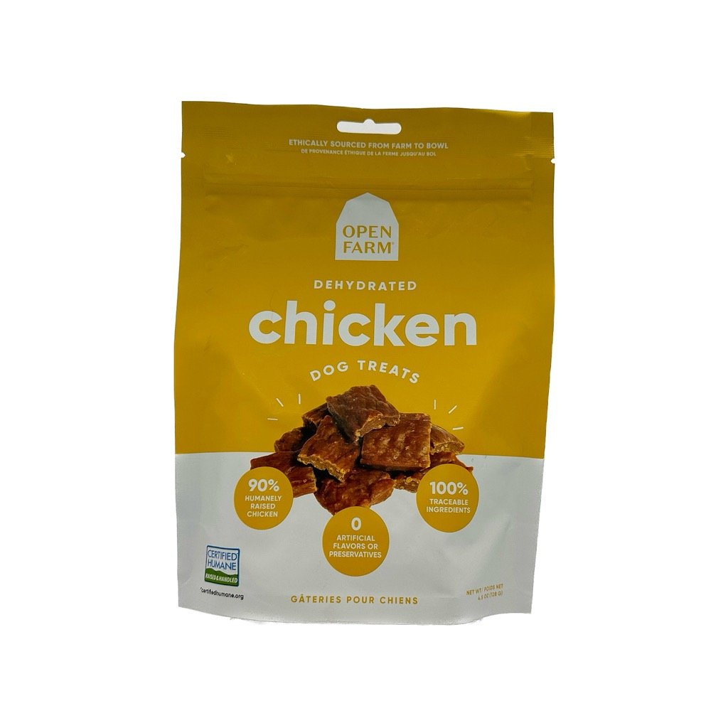 Open Farm Dehydrated Chicken Treats Evolution Raw Pet Food