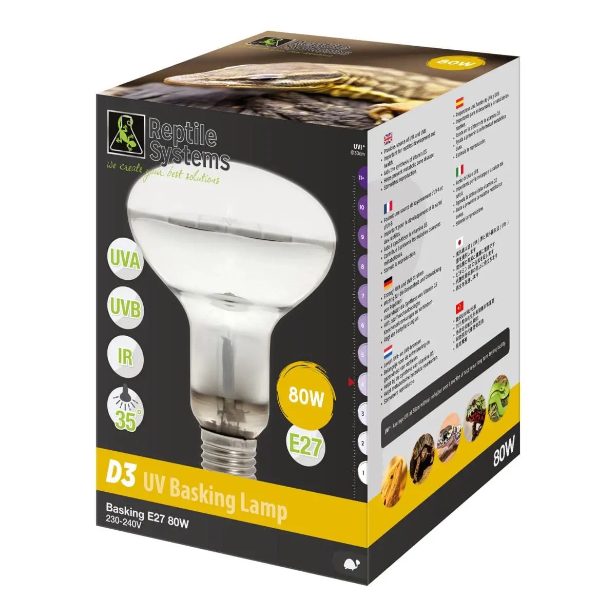 Reptile Systems D3 UV Basking Lamp Evolution Reptiles