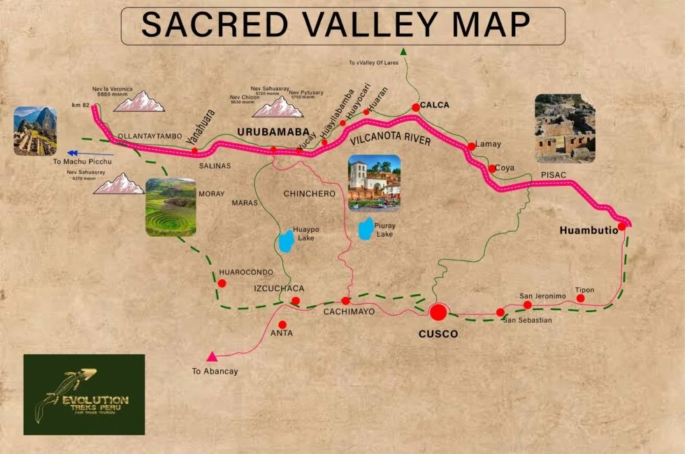 Sacred Valley Peru Guide Tours, Hiking, Maps, Buildings, Facts, and