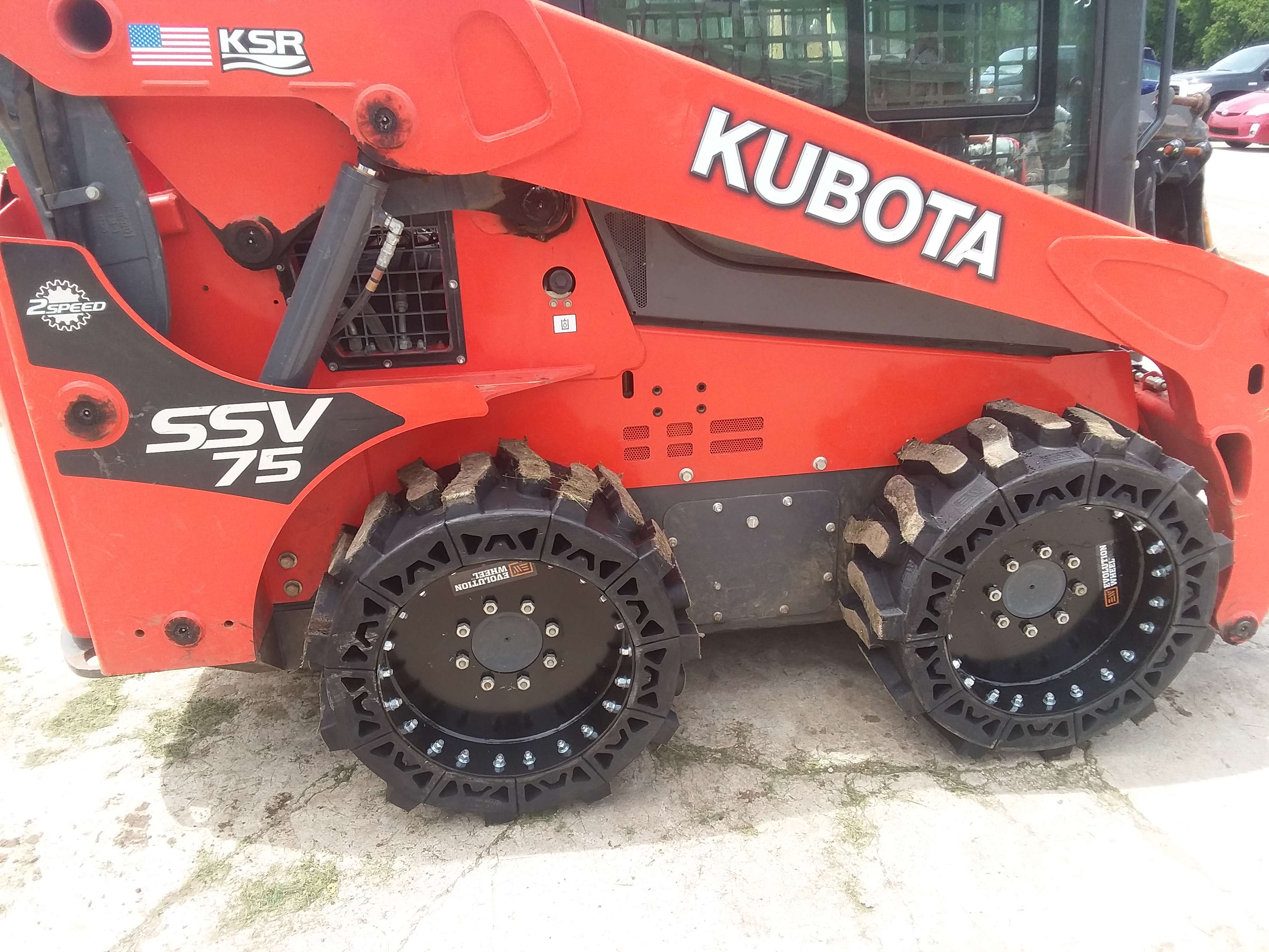 Evolution Wheel Flat Free Skid Steer Tires
