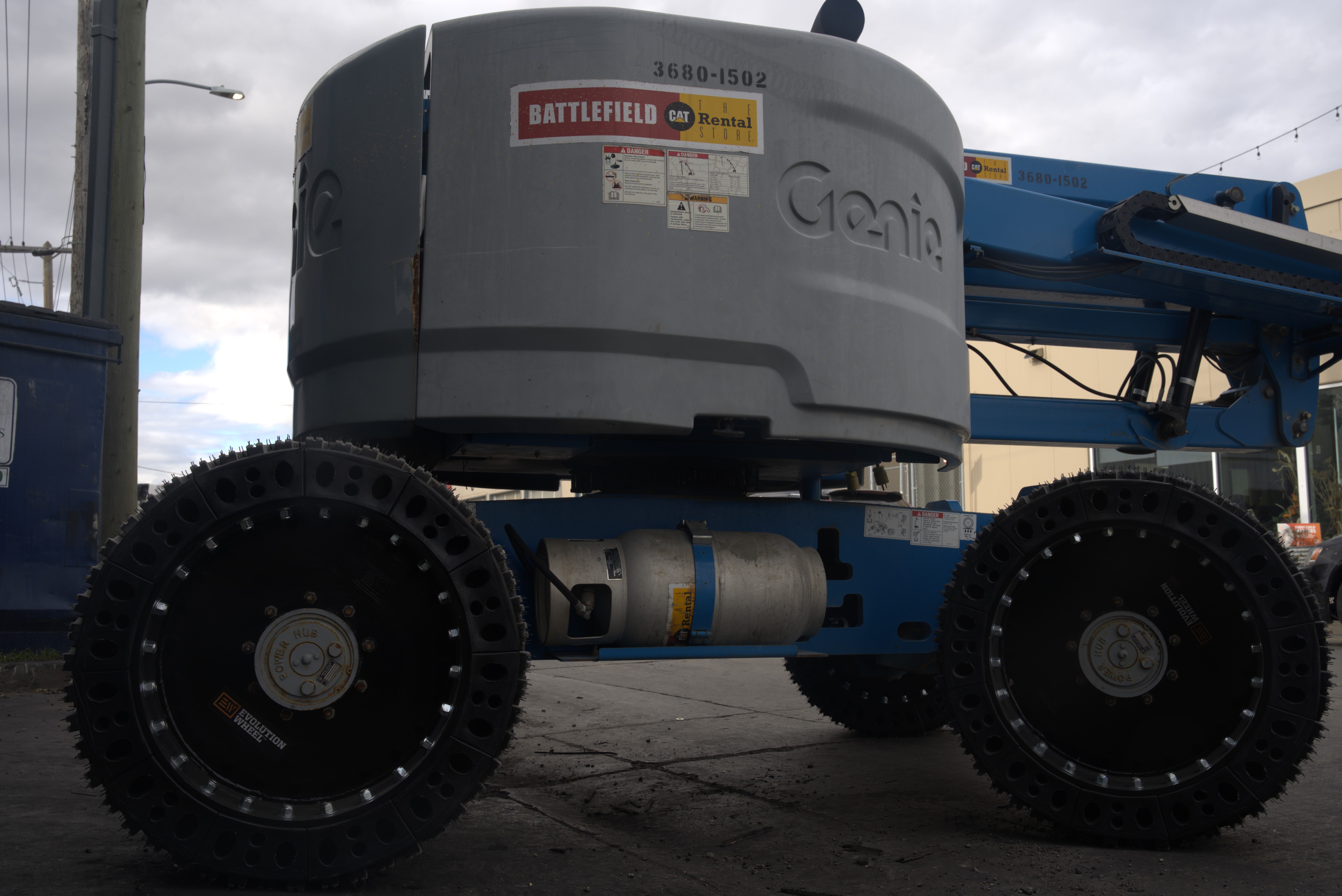Boom Lift Tires Aerial Lift Tires No More Flats Evolution Wheel