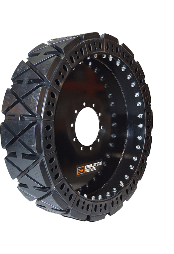 Evolution Wheel Solid Telehandler Tire