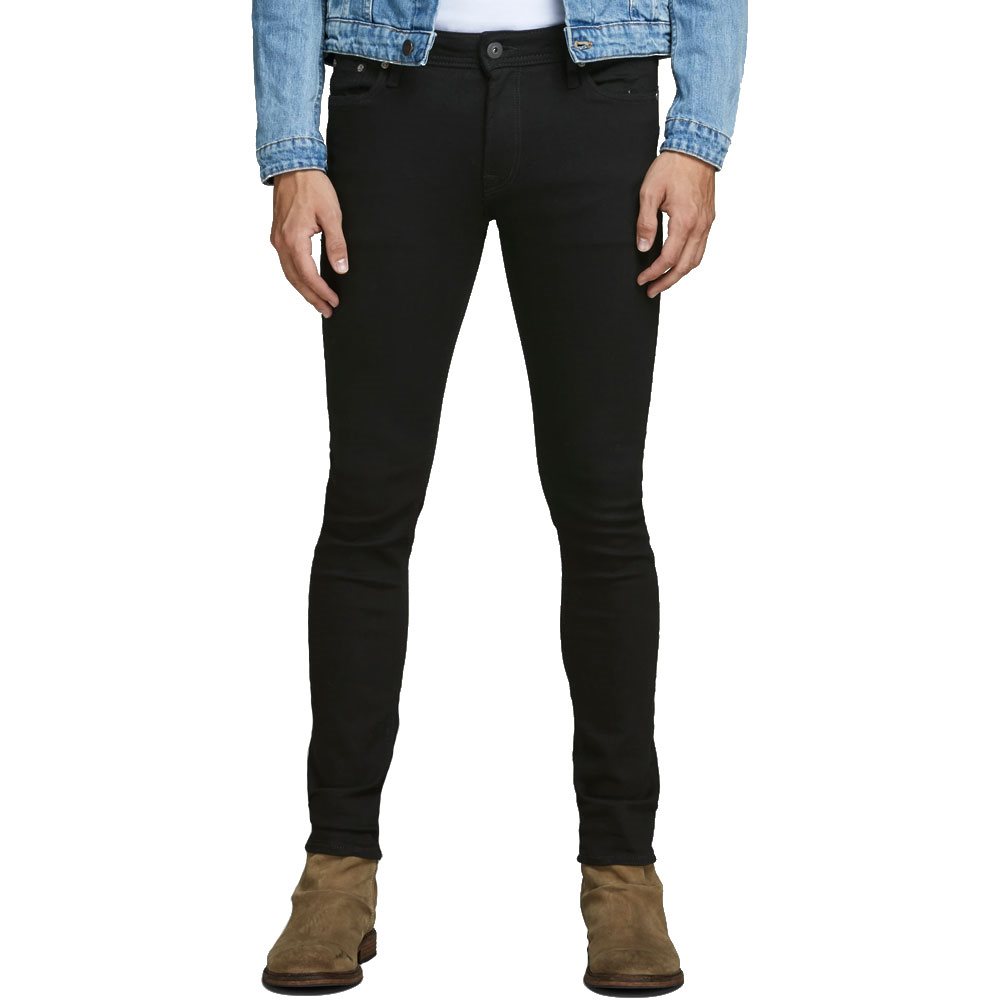 Jack And Jones Men's Liam 009 Skinny Fit Jeans Black