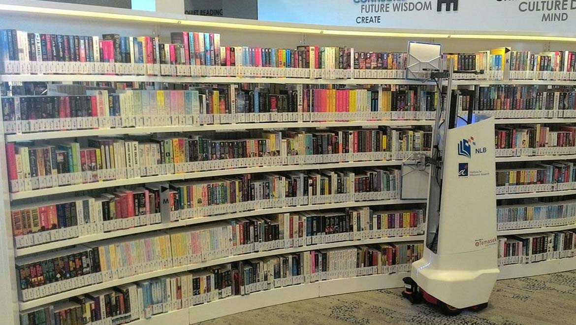 Automated Robot Finds Job as Librarian Evolving Science