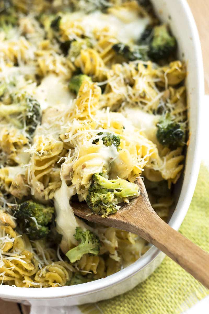 Broccoli & Chicken Pesto Pasta