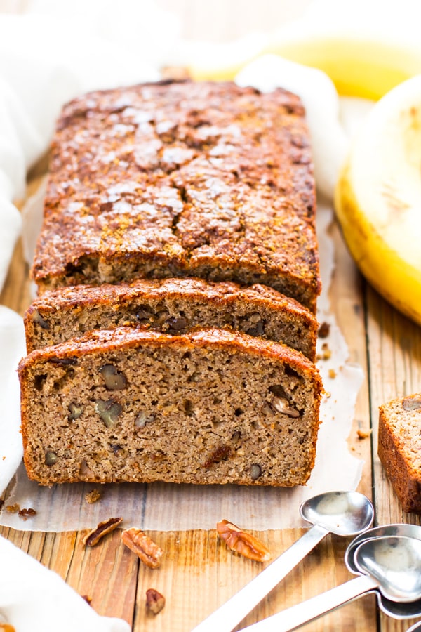 Paleo Banana Bread Made With Coconut Flour Banana Poster