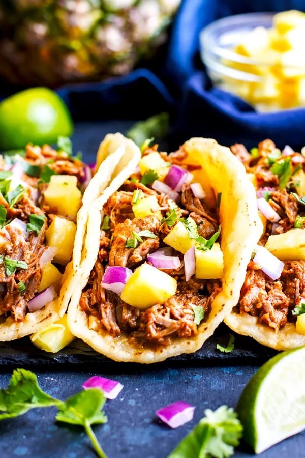 Instant Pot Tacos al Pastor Recipe Paleo + GlutenFree