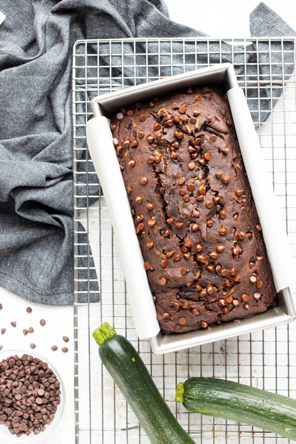 Double Chocolate Zucchini Bread Recipe Evolving Table
