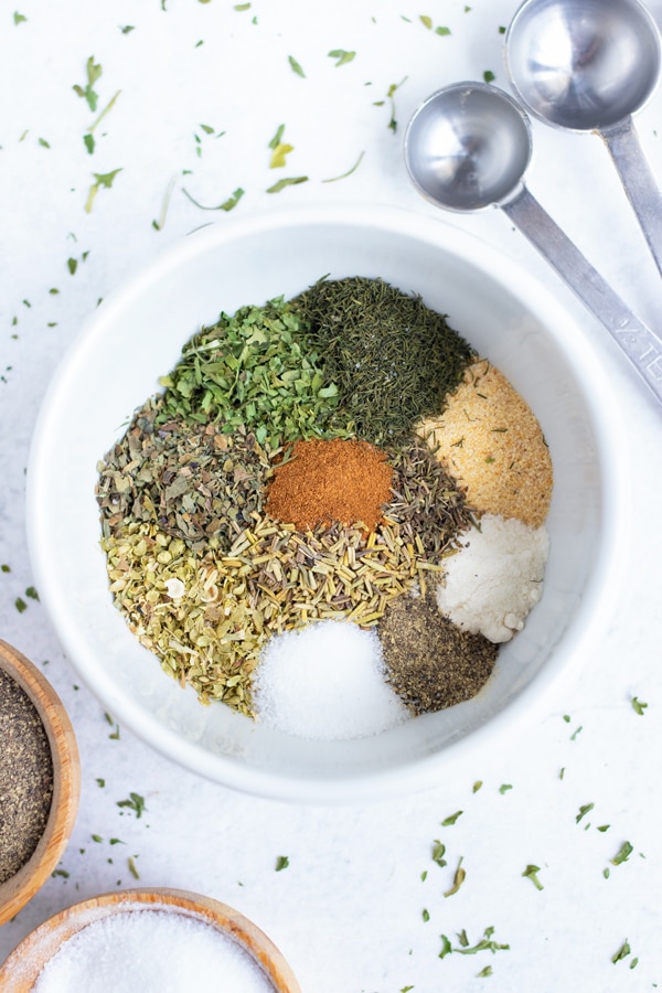 Homemade Greek Seasoning Recipe Evolving Table