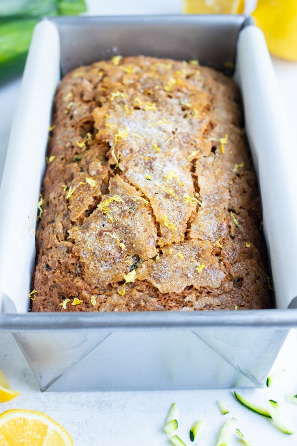 Healthy Lemon Zucchini Bread Recipe Evolving Table