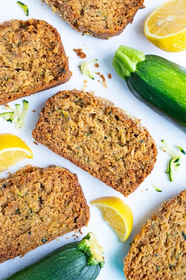 Healthy Lemon Zucchini Bread Recipe Evolving Table