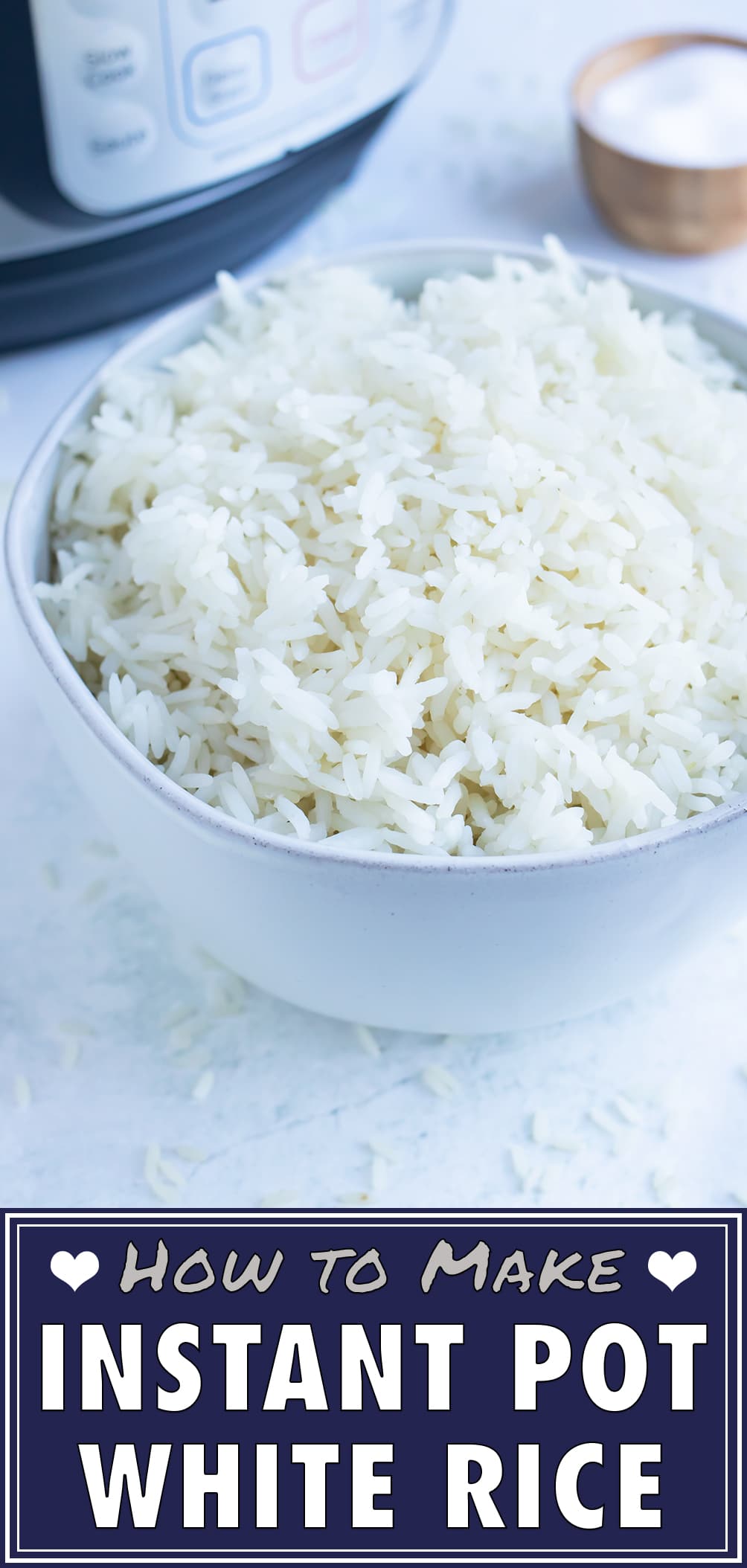 Perfect Instant Pot White Rice Evolving Table