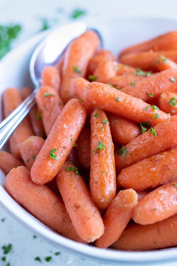 Instant Pot Brown Sugar Glazed Carrots Evolving Table