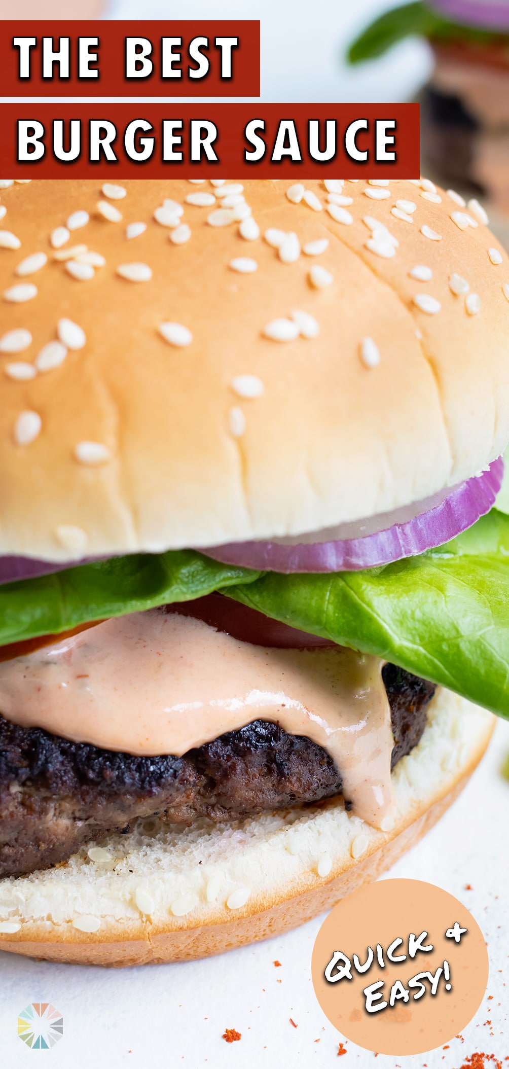 Secret Sauce Recipe (Best Burger Sauce!) Evolving Table