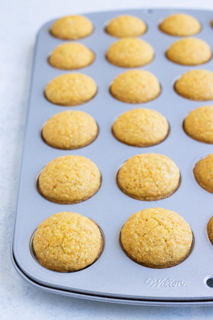 Sweet Mini Cornbread Muffins Evolving Table