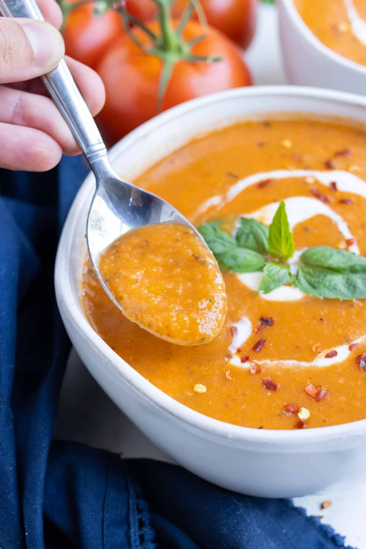 19+ Tomato Basil Bisque Recipe RameshDenon