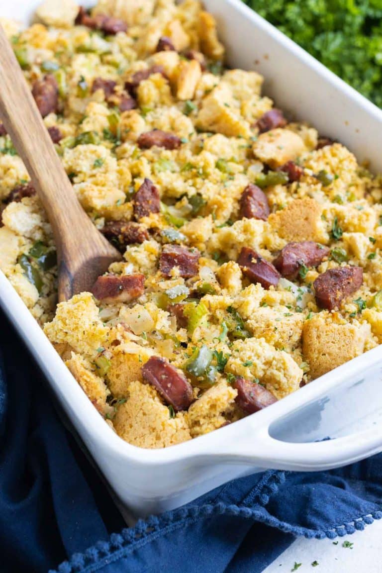Cajun Cornbread Dressing Recipe Evolving Table