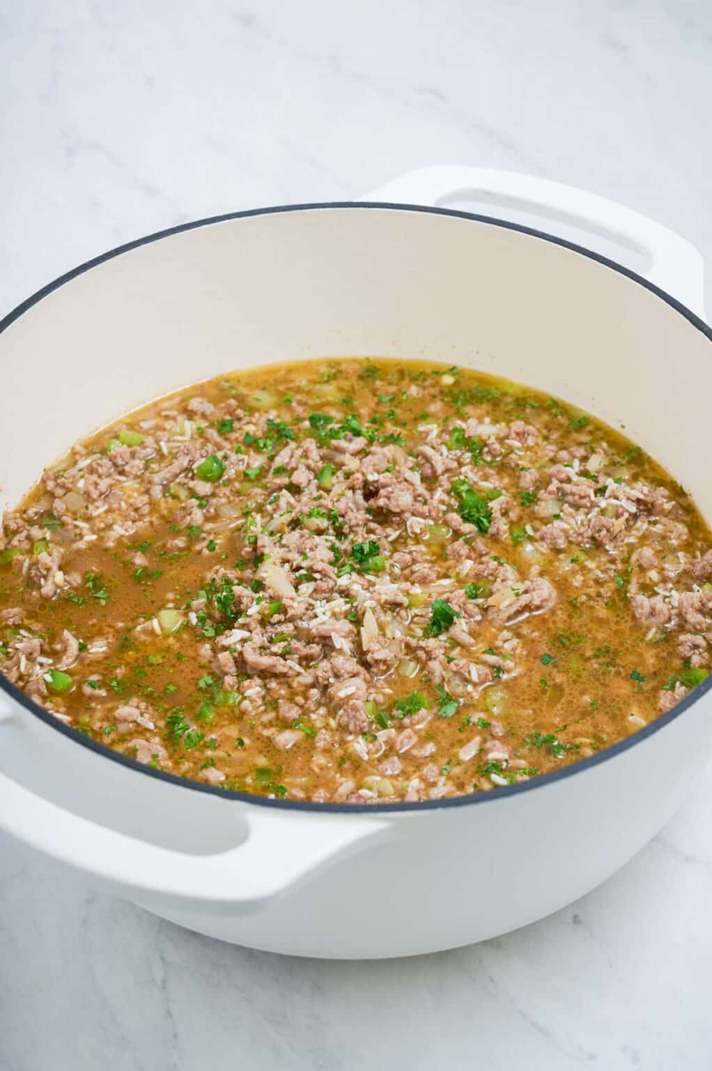 Easy Cajun Dirty Rice Evolving Table