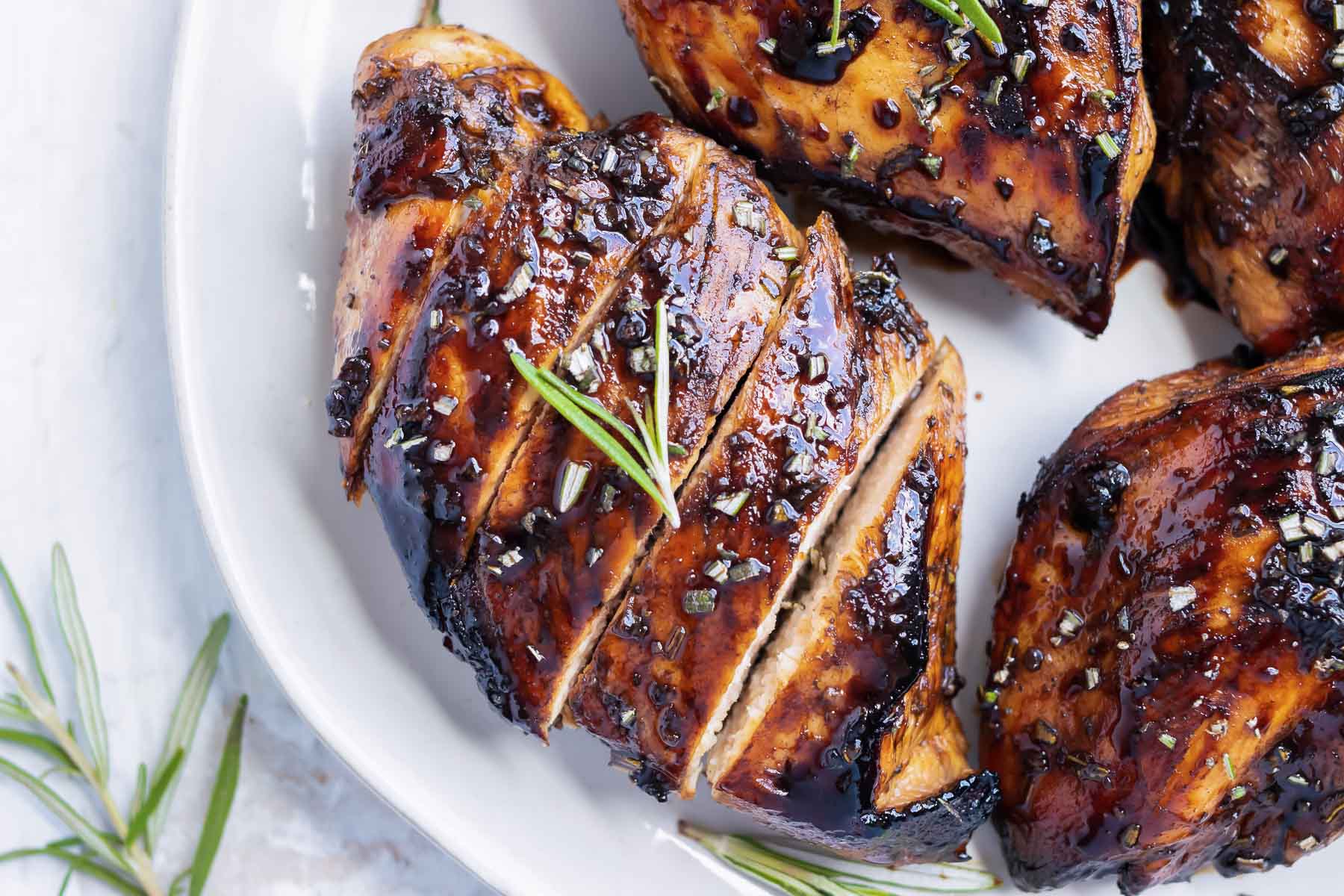 Glazed Balsamic Chicken Recipe Evolving Table