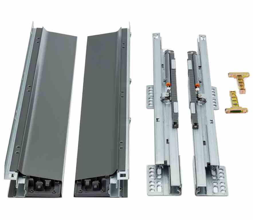 Soft Close Drawer Runner Set Slyder Drawers EVO Design