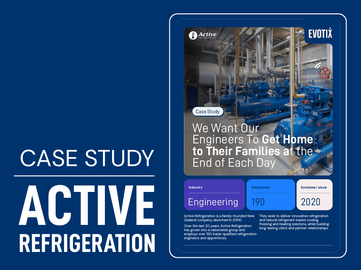 Active Refrigeration Case Study Evotix