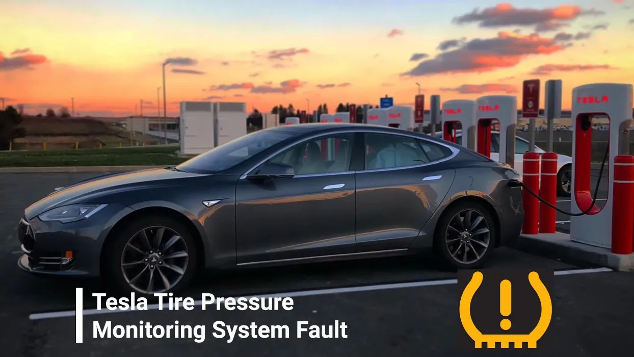 Tesla Tire Pressure Monitoring System Fault Troubleshooting and