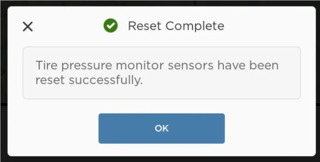 Tesla Tire Pressure Monitoring System Fault Troubleshooting and