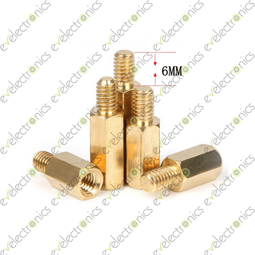 M3 Male x M3 Female M3x86mm Body Hexagonal PCB Standoff Spacer